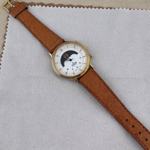 Vintage Cheval Moon Phase Designer Watch main image 6